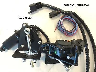 C3 Corvette 68-82 Electric Headlight Motor Conversion Kit 3 Wire Harness • $299