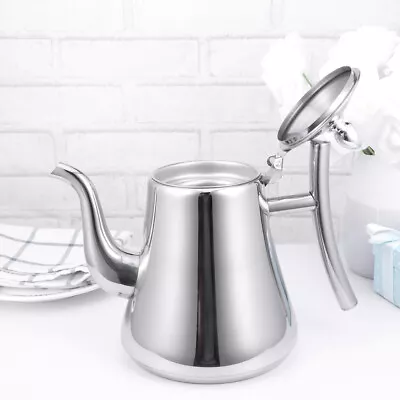 2 L Metal Boiling Kettle With Infuser Stainless Steel • £21.19