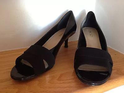 Ellen Tracy 8.5 M Left & 9m Right Open Toe Heels Worn Once • $11.77