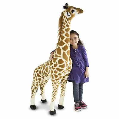 Large Giraffe Plush Kids Play Toy Giant Soft Stuffed Animal Gift Melissa & Doug • $119.56