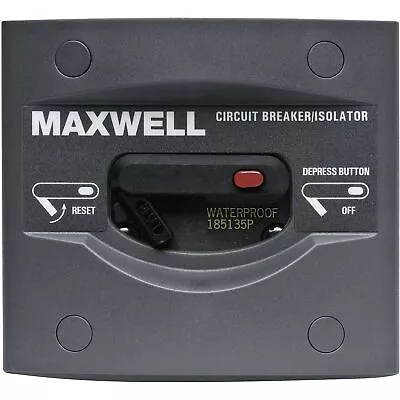 Maxwell P100790 Marine Windlass 80 AMP 12V/ 24V Circuit Breaker Isolator Panel • $99.95