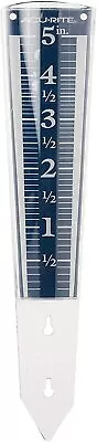 Easy-Read Magnifying Rain Gauge Garden & Outdoor 5-Inch Capacity  Blue • $9.57