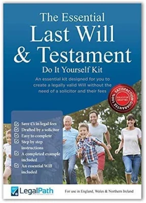 £16.65 • Buy The Essential Last Will And Testament Do It Yourself Will Kit UK 2022-23 Edition