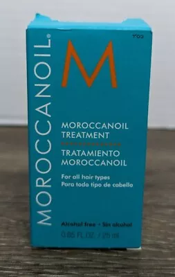 Moroccan Oil Original Hair Treatment Travel Size .85oz 25ml - NEW In Box • $14.99