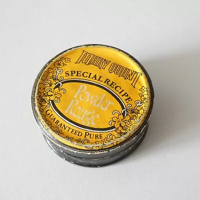 Vintage Mary Quant Powder Rouge Pot Special Recipe Bronze Blush Make Up Original • £17.99