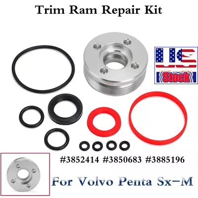 One Set Trim Ram Rebuild For Volvo Penta Sx-M Cylinder #3857471 3852414 3857470 • $41.99