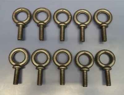 Lot Of 10 Lifting Eye Bolts 1/2  X 1-1/2  EYE 1-1/8  ID 2  OD • $29.88