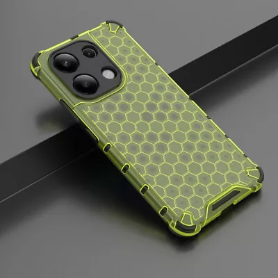 For Xiaomi Poco X6 Pro Redmi 13C Note 13 12 11 Honeycomb Armor Hybrid Case Cover • $8.79