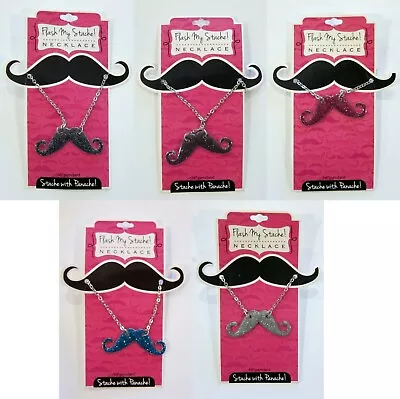 FLASH MY STASH PENDANT NECKLACES - 16  - Lot Of 5 All Different Colors On Cards • $5.50