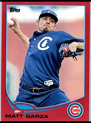 2013 Topps #643 Matt Garza Red • $1.75