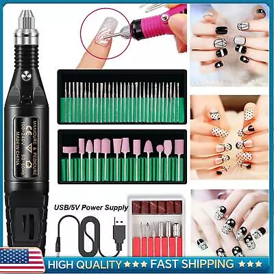 Black Professional Toe Nail Grinder For Thick Toenails Set Manicure And PedicufB • $14.70