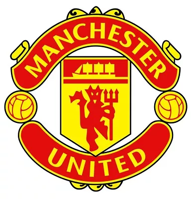 Manu Manchester United Sticker Vinyl Car Bumper Decal Premier League Small Round • $1.99