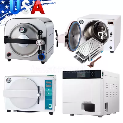 Dental Autoclave Steam Sterilizer / Pulsation Vacuum Sterilization With Printer • $469.20