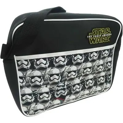 £7.99 • Buy Official Licensed Kids Boys Star Wars Messenger Bag The Force Awakens School Bag