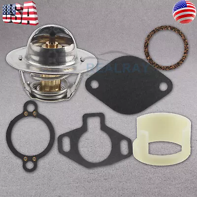 Thermostat Kit For Mercruiser 4.3L 5.0L 5.7L 7.4L 8.2L 160° '87-Up 807252Q5 • $15.98