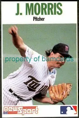 Jack Morris #19 1992 NewSport French Magazine Card • $3.95