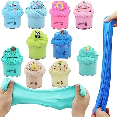 $13.59 • Buy Fruit Slime Mud Kit Soft Non-Sticky Cloud Slime Scented Toys Kid Gift Plasticine