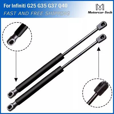 Pair 2 Front Hood Lift Supports Shocks Struts For Infiniti G25 G35 G37 2007-2013 • $18.25