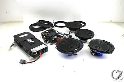 06-12 Harley FLHX Genuine J&M Rokker Series 500W 4-CH Amp 4 Speaker Kit *NEW* • $489.95