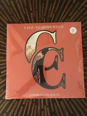 A Day To Remember - Common Courtesy - Clear Splatter Vinyl 2xLP Record - Sealed • $85