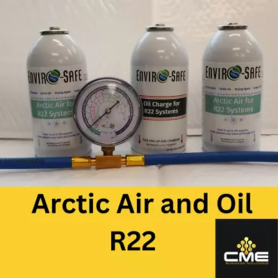 Envirosafe Arctic Air & Oil For R22 AC Refrigerant Coolant Support Kit • $61.99