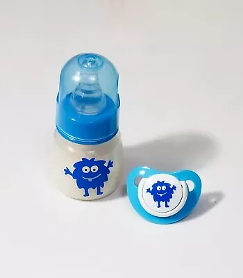 £15.57 • Buy Monster Reborn/Silicone Formula Bottle & Matching Pacifier Set! 
