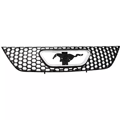 Grille For 99-2004 Ford Mustang Textured Black Plastic • $42.57