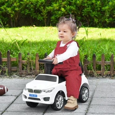 £40.99 • Buy Push Along Car With Handle Ride On Toys For Kids Toddlers Pull Along Vehicle New