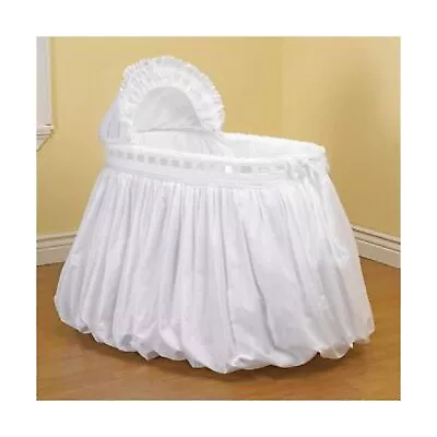 Baby Doll Pretty Ribbon Bassinet Set White • $253.01