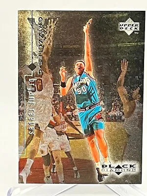 $1.29 • Buy 1999 NBA Upper Deck Black Diamond Single Card #86 Bryant Reeves Vancouver
