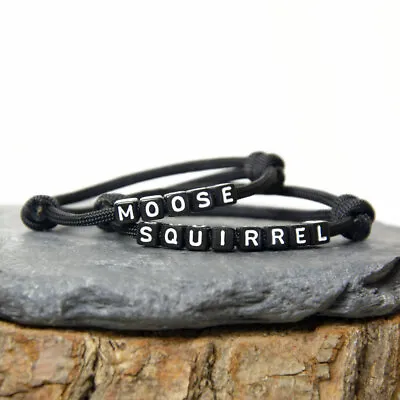 Supernatural Bracelet Set - Moose And Squirrel Set - Handmade - UK • $9.32