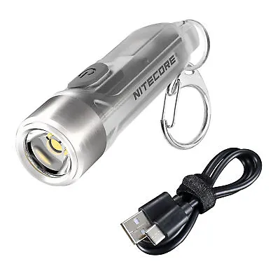 NITECORE TIKI 300 Lumen Keychain Flashlight UV/High CRI LED + USB-C Cable • $19.95