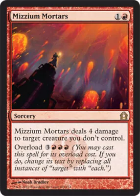 Mizzium Mortars ~ Heavily Played Return To Ravnica MTG Magic UltimateMTG Red Car • $0.99