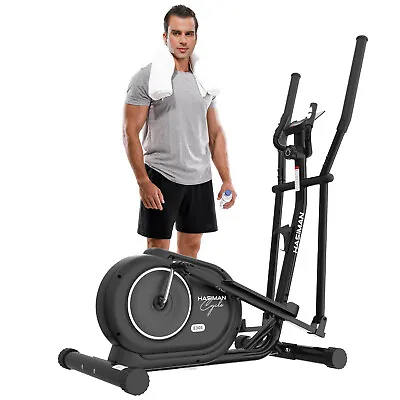 Indoor Elliptical Bike Cross Trainer Exercise Machine Fitness Workout Gym Cardio • $233.59
