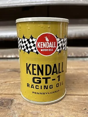 Vintage 80s Kendall Racing Motor Oil Promo Advertising Oil Can Transistor Radio • $75