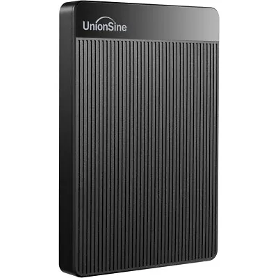 £13.95 • Buy UnionSine External Hard Drive 500GB 1TB 2TB Mac PC Laptop Expansion Mobile Disk