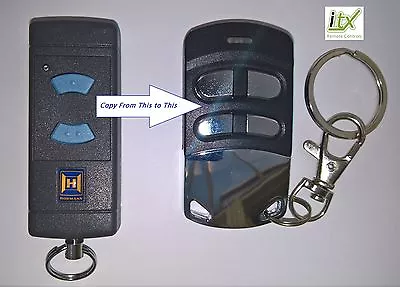 £21.99 • Buy Hormann/Garador HSE2 - 868 Remote Blue Button Fob IMPULSE4 Duplicator 868.3mhz 