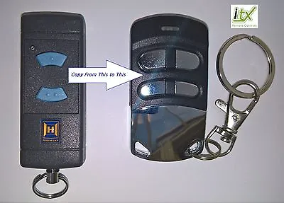 Hormann/Garador HSE2 - 868 Remote Blue Button Fob IMPULSE4 Duplicator 868.3mhz  • £21.99