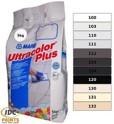 Mapei Ultracolour Plus Flexible Tile Grout 5kg • £21.99