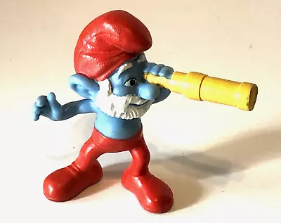 Smurf PVC Toy Figures Cake Toppers 2011 Peyo McDonalds - Papa - Great Condition • $7.50