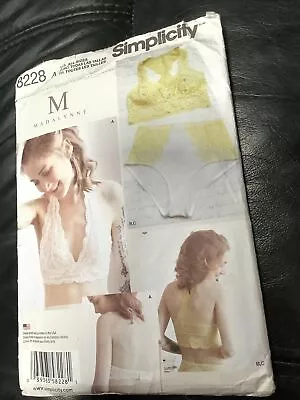 🧵Simplicity Women’s Sewing Pattern 8228 Lingerie Soft Cup Bras & Panties Kn.. • £9.65