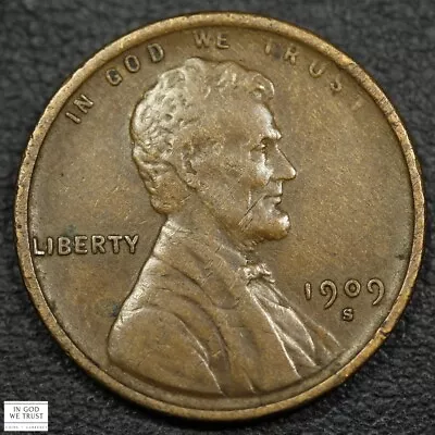 1909 S Lincoln Wheat Copper Cent 1C • $155