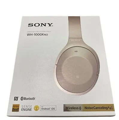 $464.19 • Buy SONY Wireless Noise Canceling Headphone WH-1000XM2 N Champagne Gold New