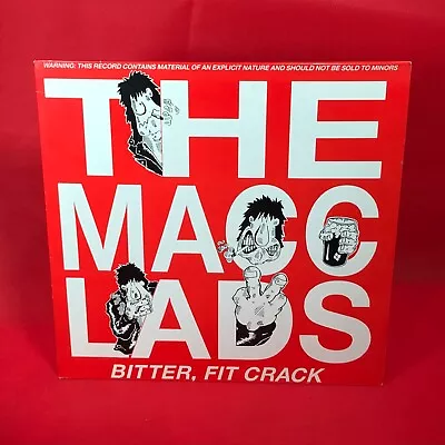 THE MACC LADS Bitter Fit Crack 1987 UK Vinyl LP  Original Julie The Schooly • £24.21