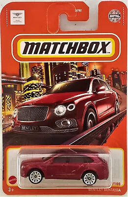 2022 Matchbox Metro #82/100 -bentley Bentayga - Long Card • $7