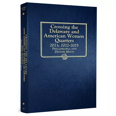 Crossing The Delaware & American Women Quarters - Whitman Classic Coin Album • $29.95