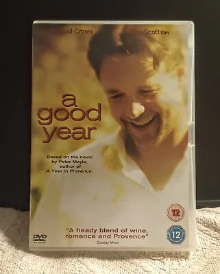 A Good Year DVD FILM Russell Crowe Ridley Scott With Extra Features Free Postage • £6.99