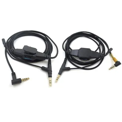 $10.95 • Buy 3.5mm Boom Microphone Volume Cable For V-MODA Crossfade M-100 For  LP2 M-80 V-