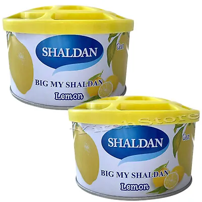 Big My Shaldan 2-Can Lemon Scent Gel Strong Air Freshener For Large Cars • $31.99
