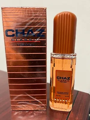 $19.99 • Buy CHAZ CLASSIC FOR MEN 2.5 FL Oz / 75 ML Cologne Spray New In Box